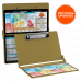 WhiteCoat Clipboard® - Tactical Brown Veterinary Medicine Edition
